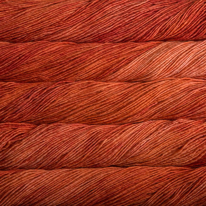 Malabrigo Worsted Yarn color 016 Glazed Carrot
