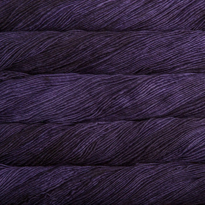 Malabrigo Worsted Yarn color 030 Purple Mystery