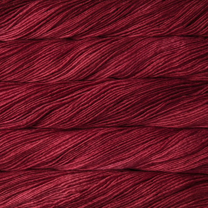 Malabrigo Worsted Yarn color 611 Ravelry Red