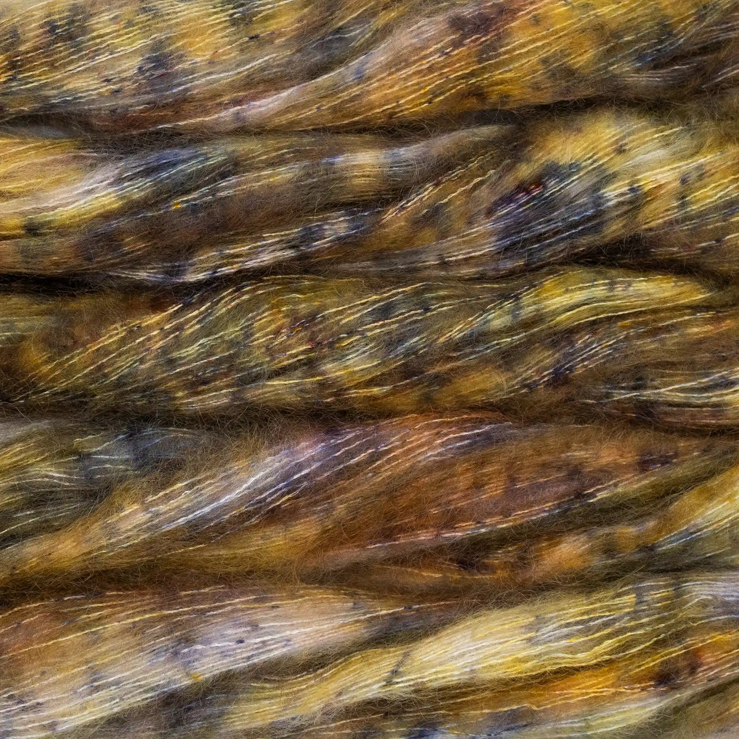 Malabrigo Mohair Lace Yarn color Tiger's Eye 660