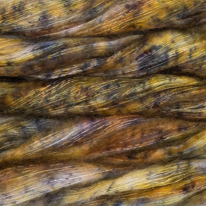Malabrigo Mohair Lace Yarn color Tiger's Eye 660