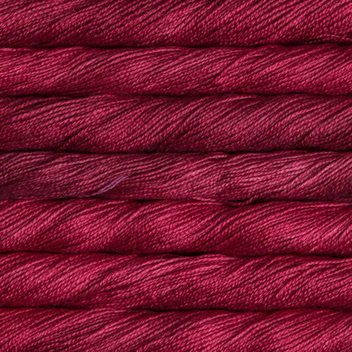Malabrigo Mora Mulberry Silk Fingering Yarn color Cereza 033