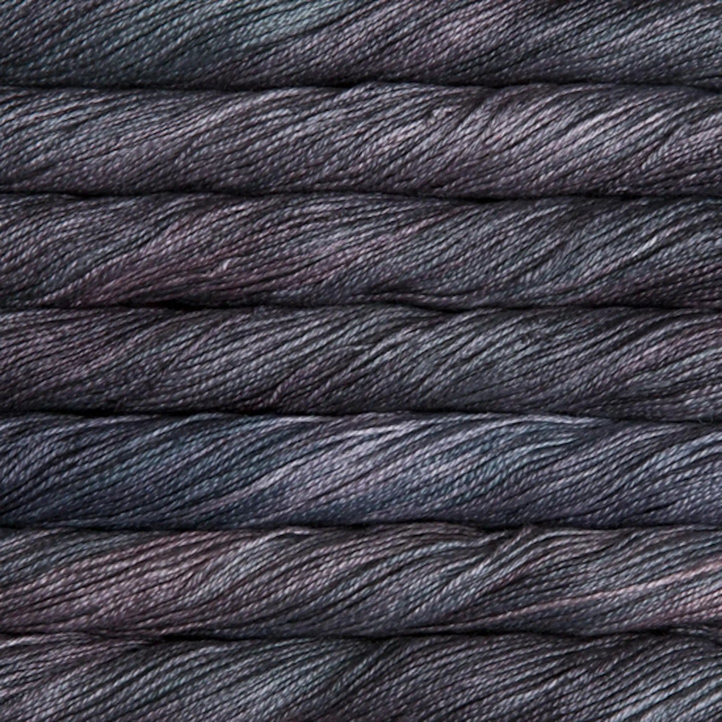 Malabrigo Mora Mulberry Silk Fingering Yarn color Plomo 043