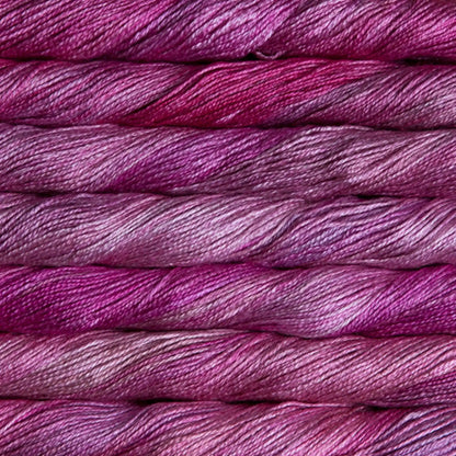 Malabrigo Mora Mulberry Silk Fingering Yarn color English Rose 057