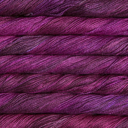 Malabrigo Mora Mulberry Silk Fingering Yarn color Sabiduria 136