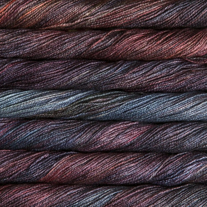Malabrigo Mora Mulberry Silk Fingering Yarn color Pocion 139