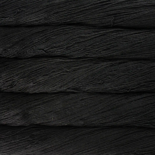 Malabrigo Mechita Fingering Yarn color 195 Black