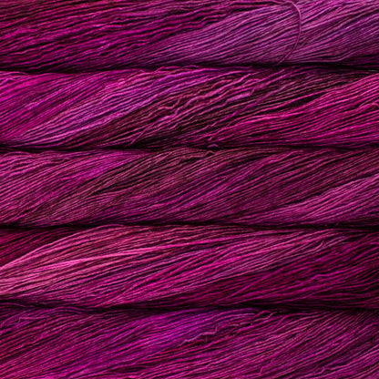 Malabrigo Mechita Fingering Yarn color 214 Magenta