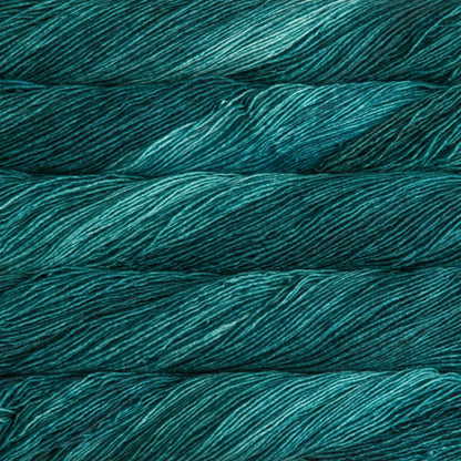 Malabrigo Mechita Fingering Yarn color 412 Teal Feather