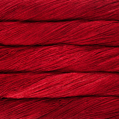 Malabrigo Mechita Fingering Yarn color 611 Ravelry Red