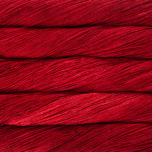 Malabrigo Mechita Fingering Yarn color 611 Ravelry Red