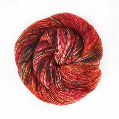 Malabrigo Mechita Fingering Yarn color 666 Paprika