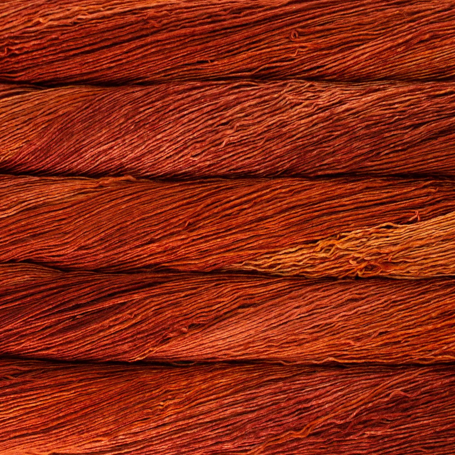 Malabrigo Mechita Fingering Yarn color 895 Dried Orange