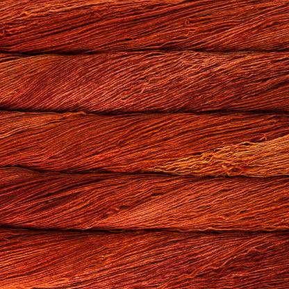 Malabrigo Mechita Fingering Yarn color 895 Dried Orange