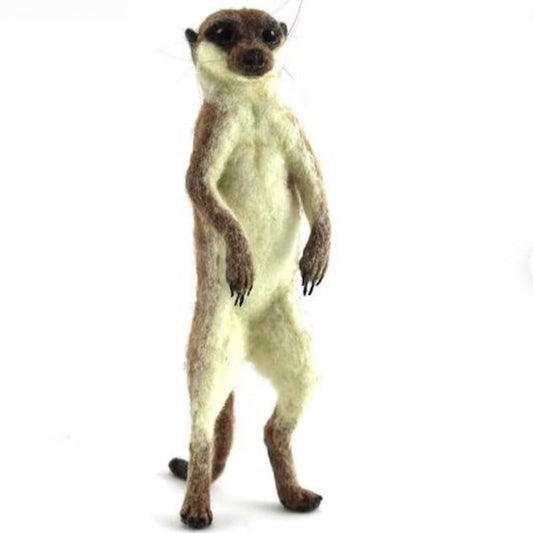 Mylo the Meercat Needle Felting Kit - Paradise Fibers