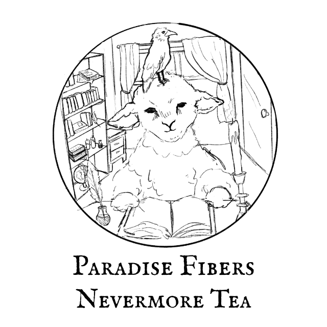 Paradise Fibers Nevermore Tea- 1 oz