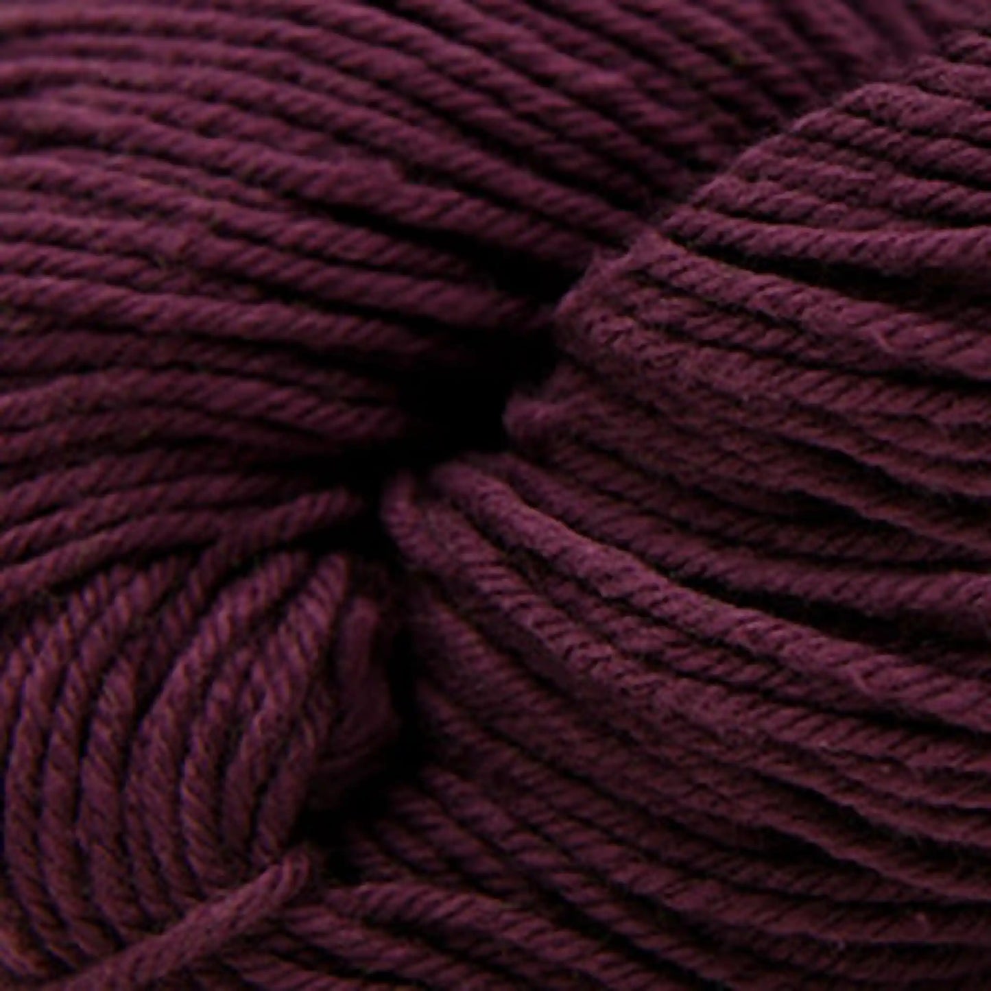 Cascade Nifty Cotton Worsted Yarn color 42 Italian Plum