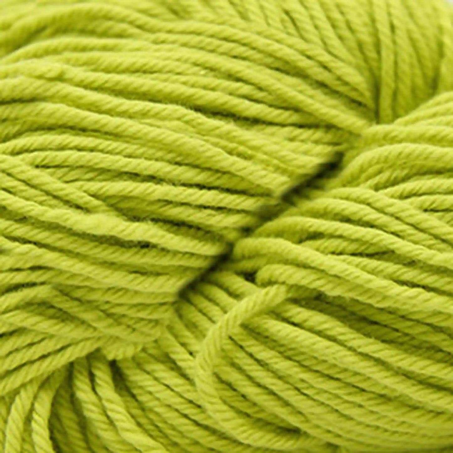 Cascade Nifty Cotton Worsted Yarn color 44 Limeade