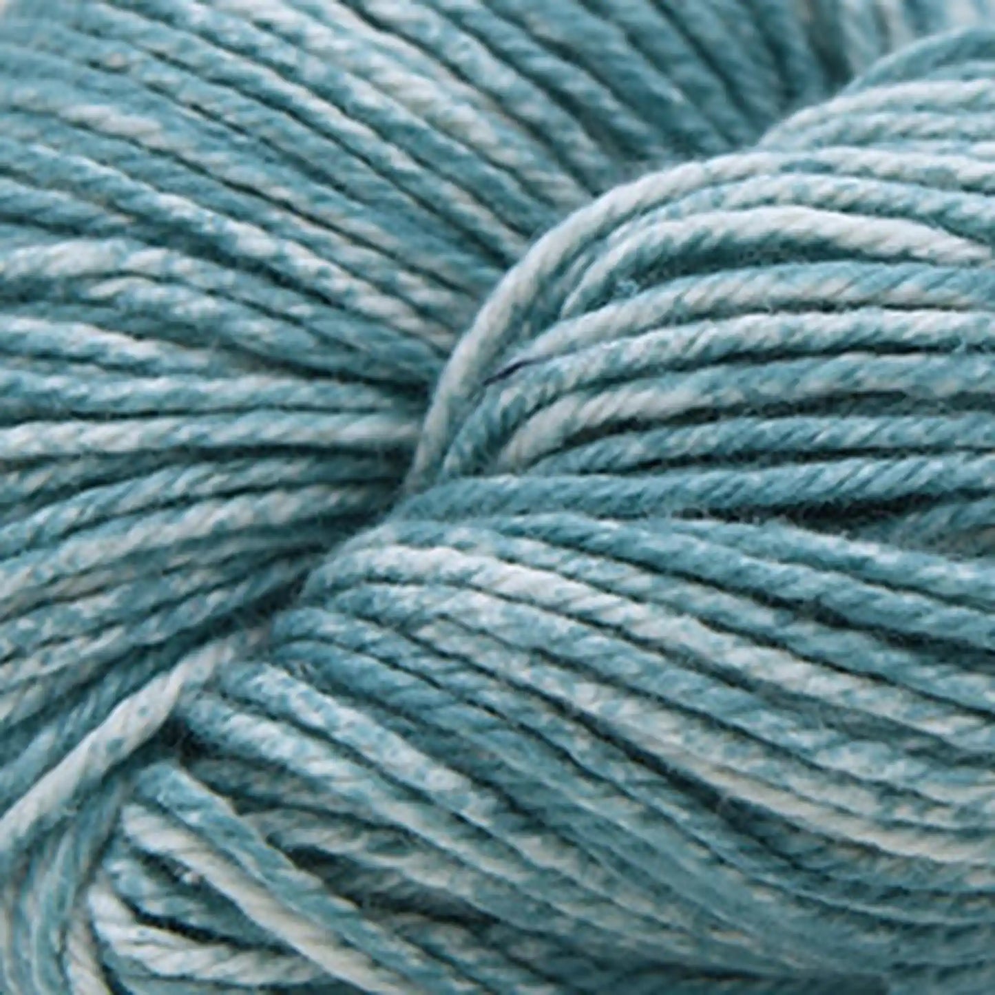 Cascade Nifty Cotton Effects Worsted Yarn color 312 Aqua