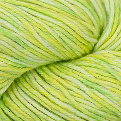 Cascade Nifty Cotton Splash Worsted Yarn color 201 Lemon Lime