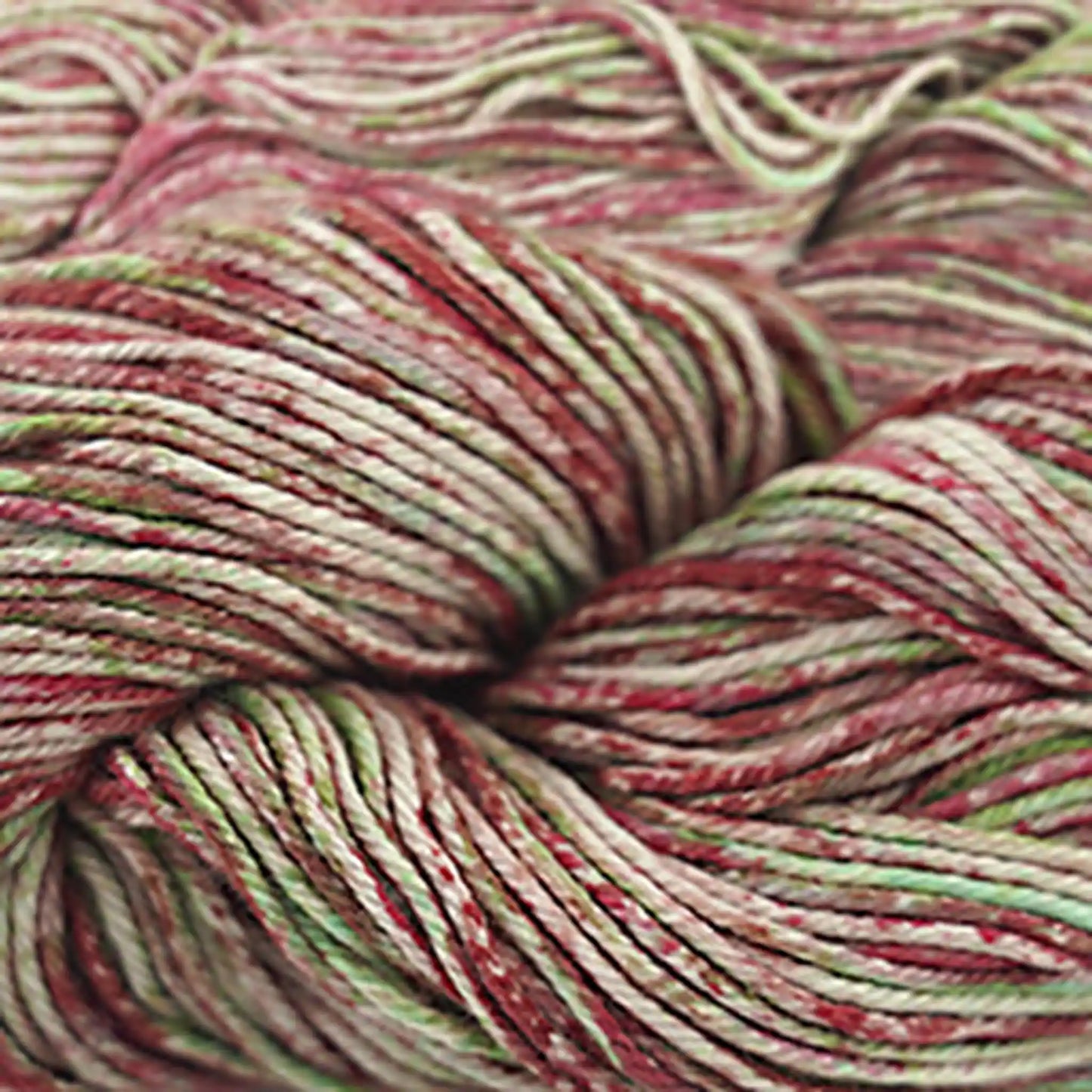 Cascade Nifty Cotton Splash Worsted Yarn color 211 Holidaze