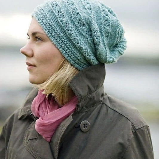 Norie Beanie Pattern by The Shetland Trader - Paradise Fibers