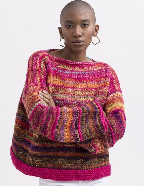 Noro Anorthite Sweater Pattern - Paradise Fibers