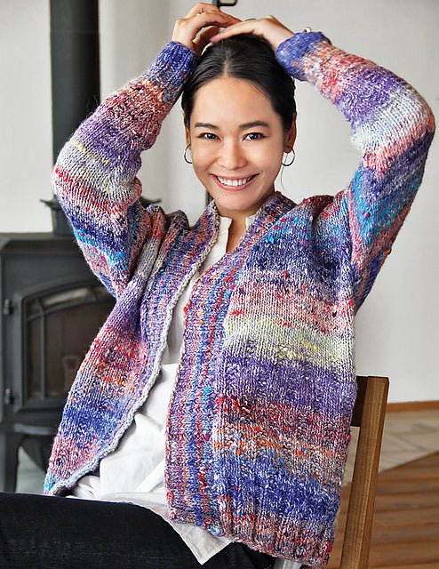 Noro | Botan Cardigan Pattern - Paradise Fibers