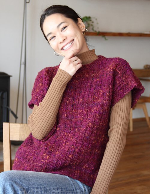 Noro | Yayoi Sweater Pattern - Paradise Fibers