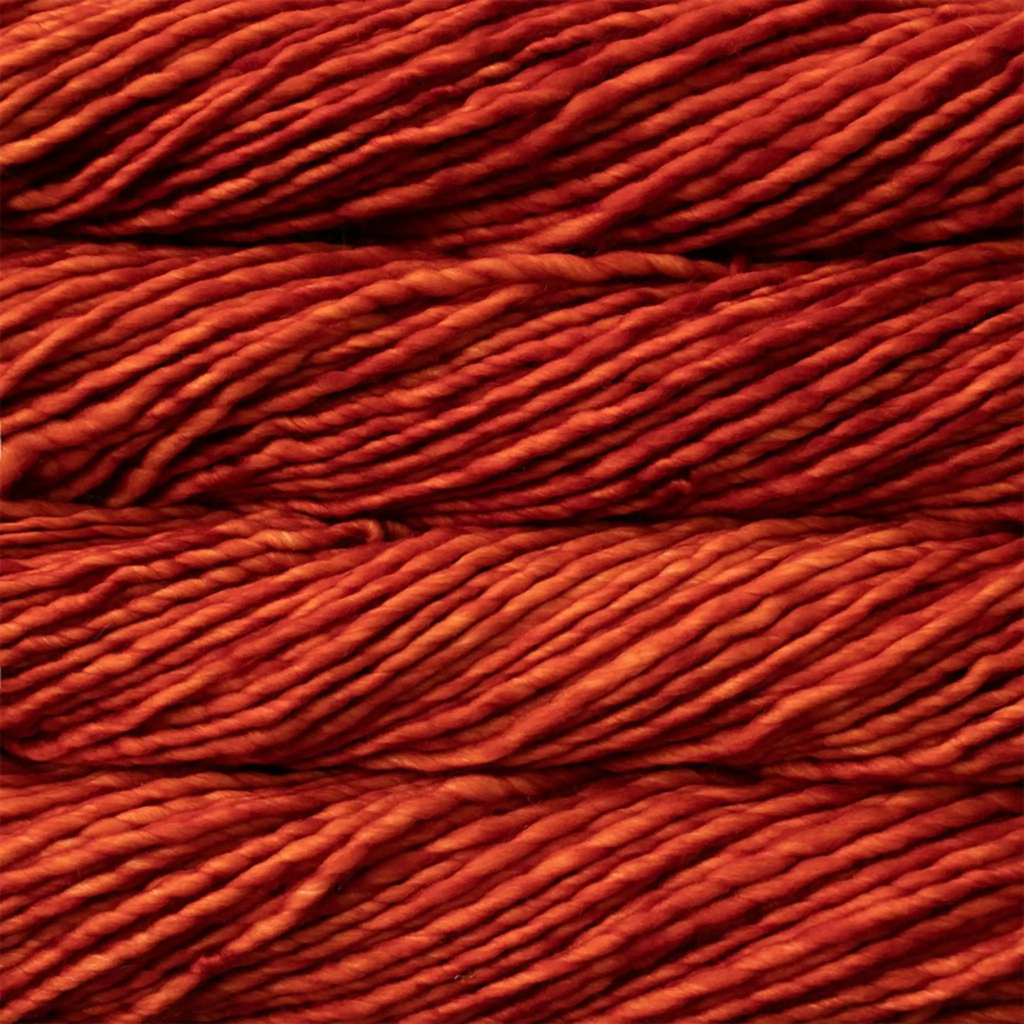 Malabrigo Noventa Super Bulky Yarn color 016 Glazed Carrot