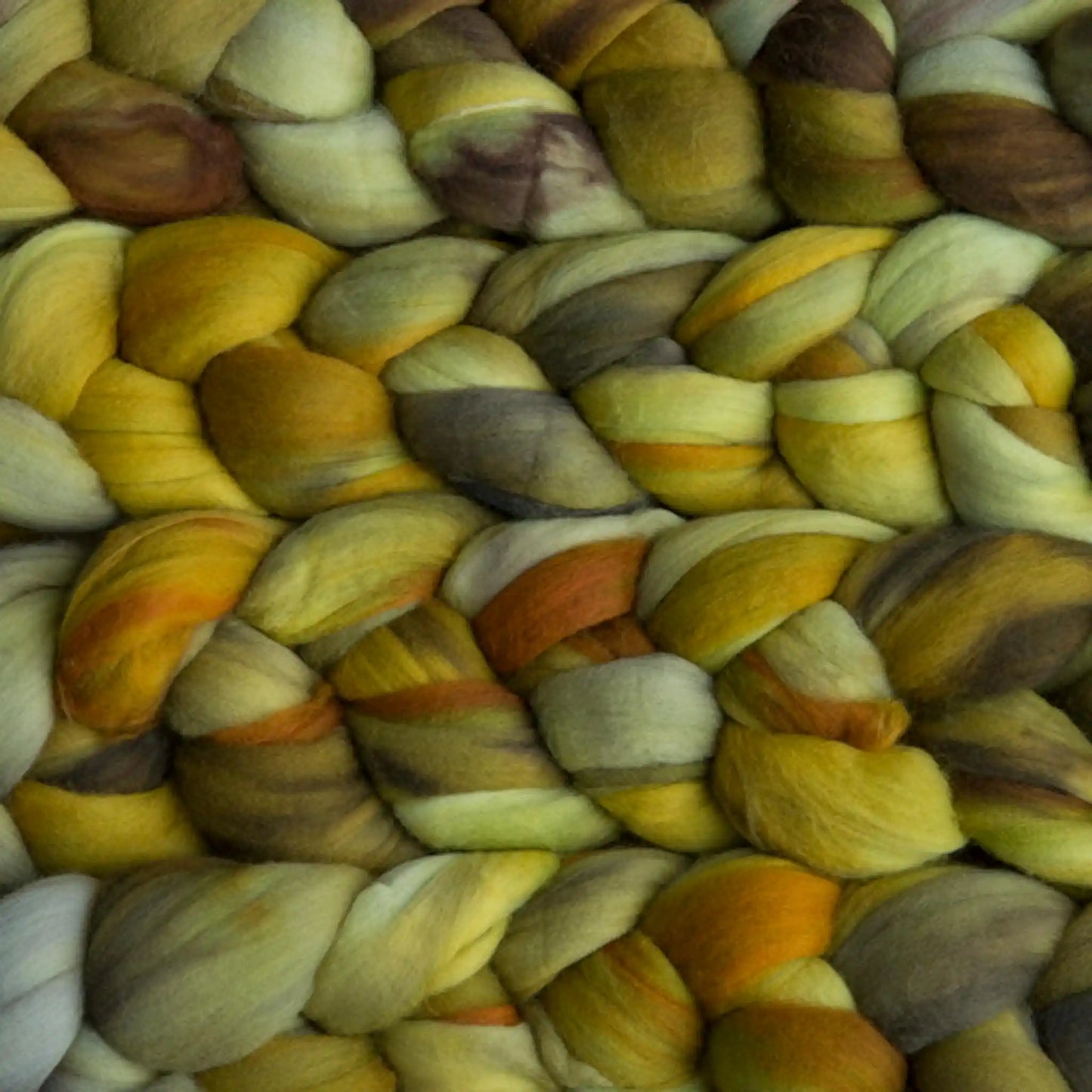 Mostaza 031 - Malabrigo Nube Roving Fiber Braid