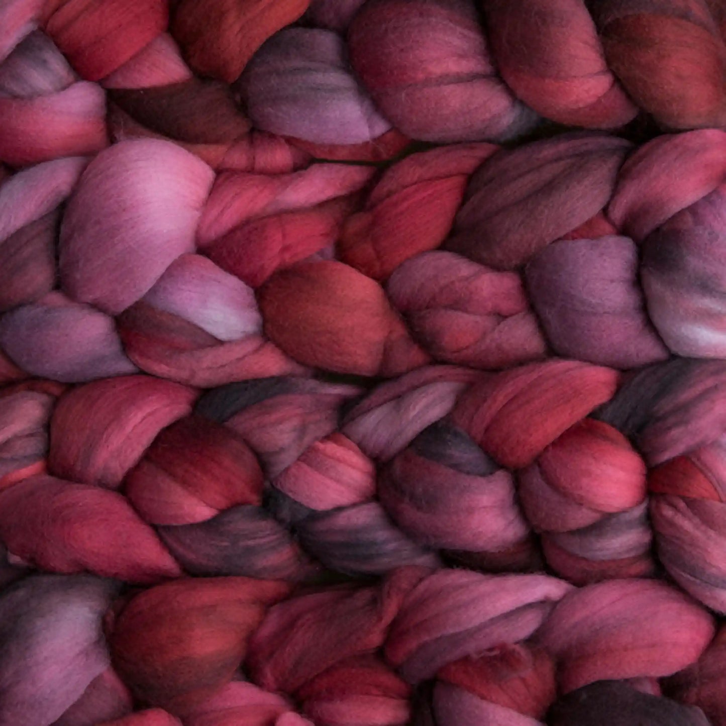 Cereza 033 - Malabrigo Nube Roving Fiber Braid
