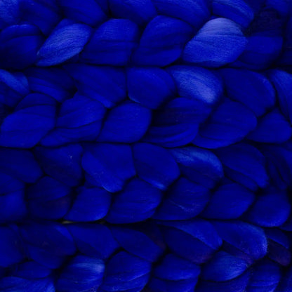 Azul Bolita 080 - Malabrigo Nube Roving Fiber Braid