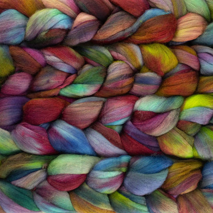 Cameleon 684 - Malabrigo Nube Roving Fiber Braid