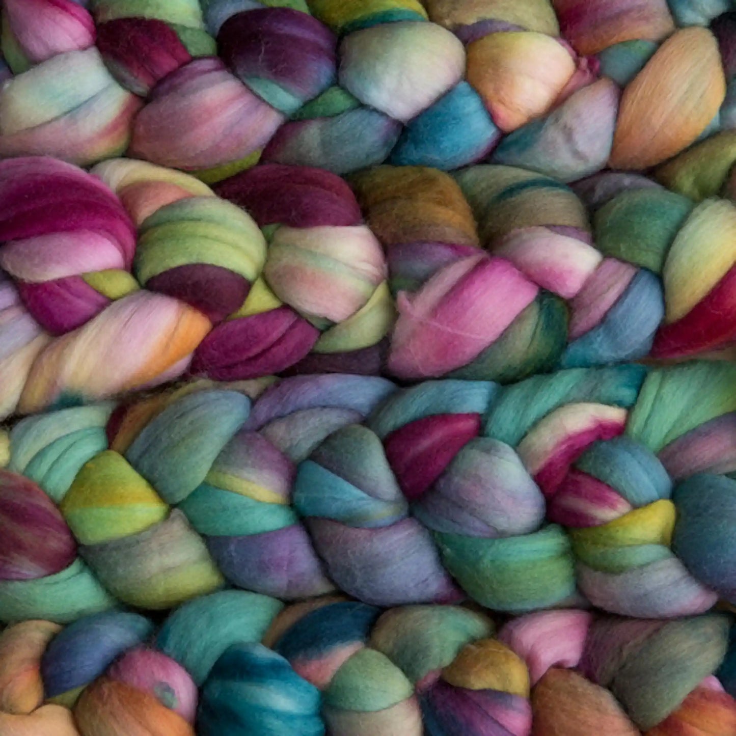 Arco Iris 866 - Malabrigo Nube Roving Fiber Braid