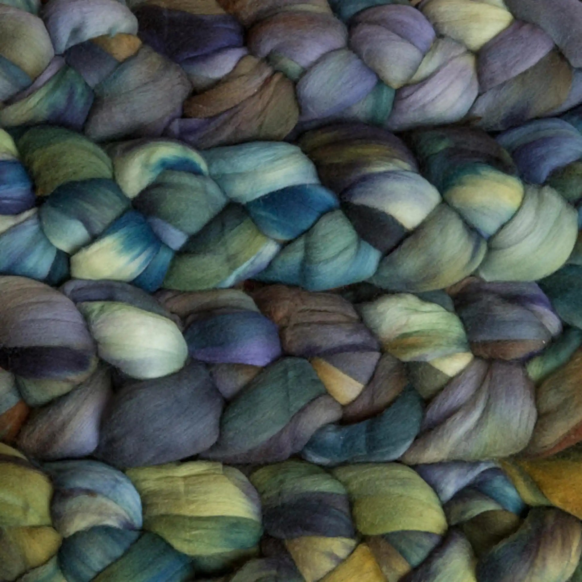 Hojas 880 - Malabrigo Nube Roving Fiber Braid