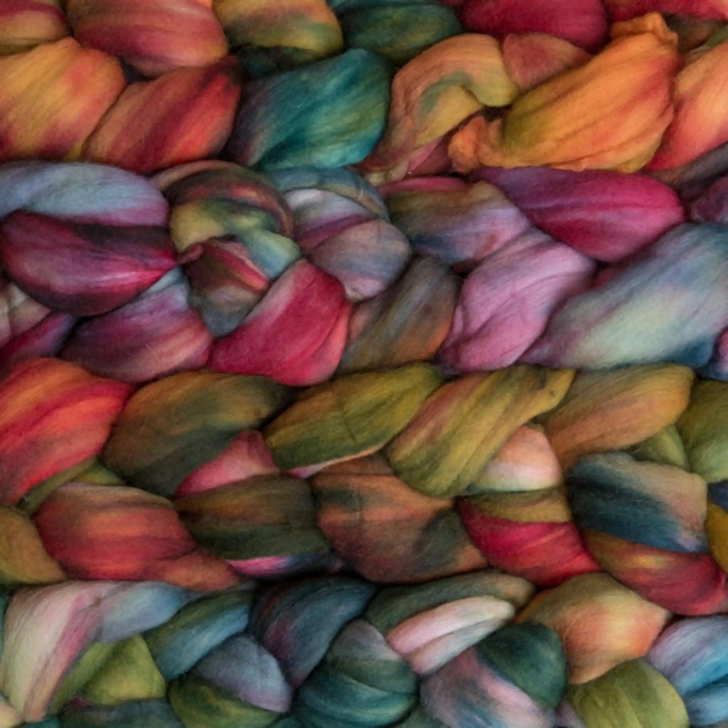 Diana 886 - Malabrigo Nube Roving Fiber Braid