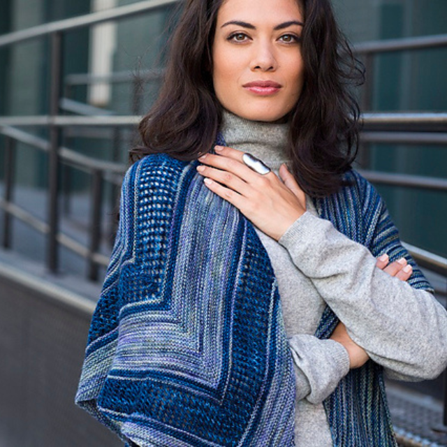 Malabrigo Orienta Shawl Pattern by Cory Boberg