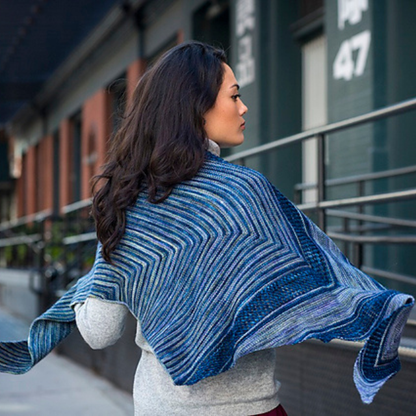 Malabrigo Orienta Shawl Pattern by Cory Boberg