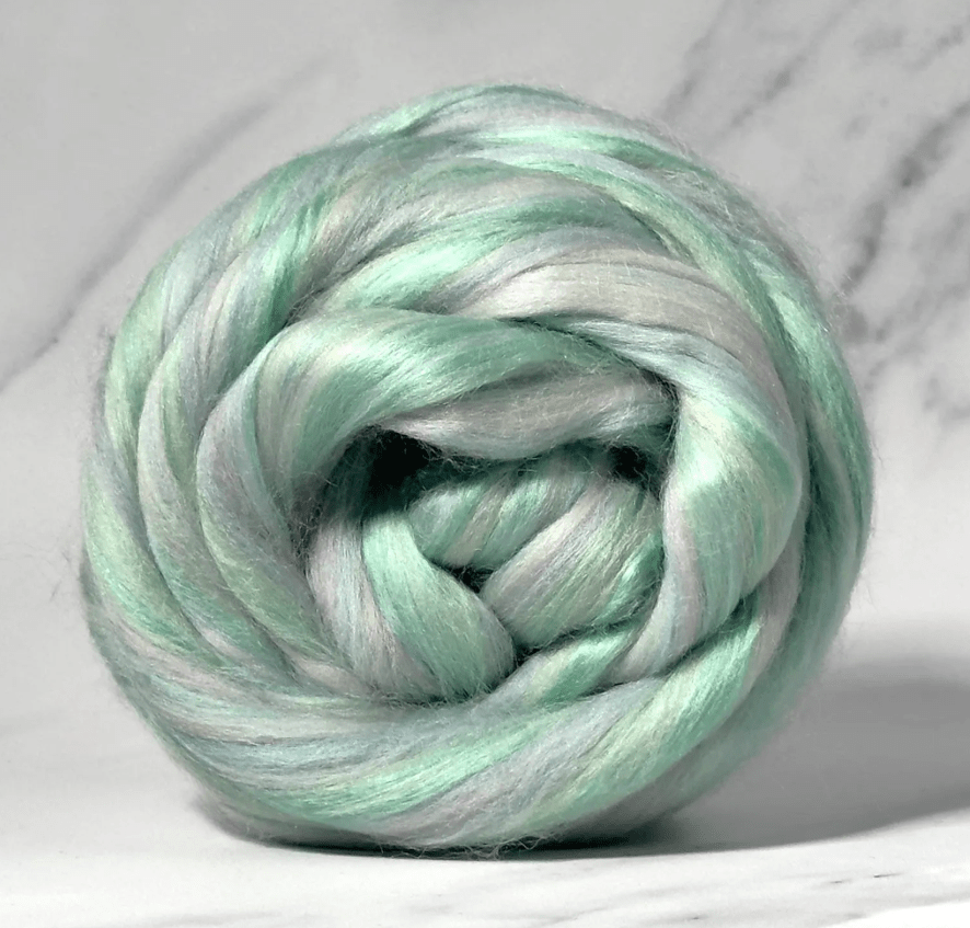 Paradise Fibers 80/20 Merino & Mulberry Silk Top – Artist Palette - Paradise Fibers