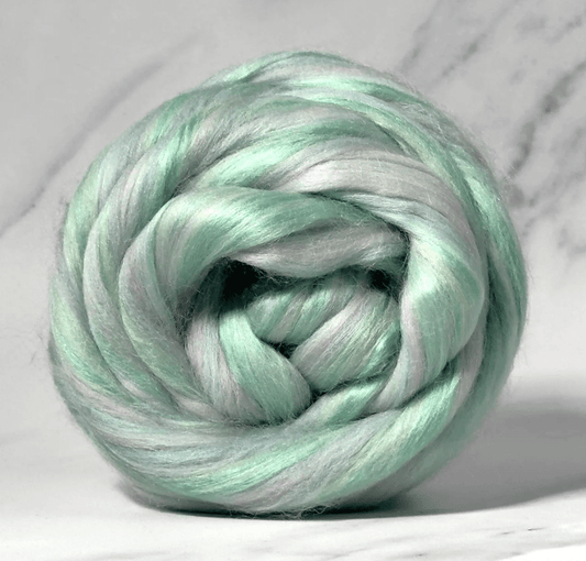 Paradise Fibers 80/20 Merino & Mulberry Silk Top – Artist Palette - Paradise Fibers