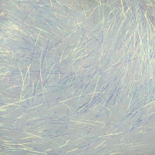 Close-up of Blaze A9 Angelina fiber showing the iridescent strands