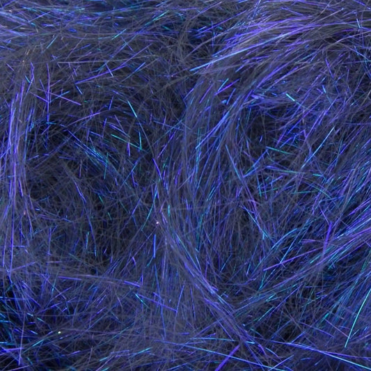 Close-up of Wisteria A20 Angelina fiber showing the iridescent strands