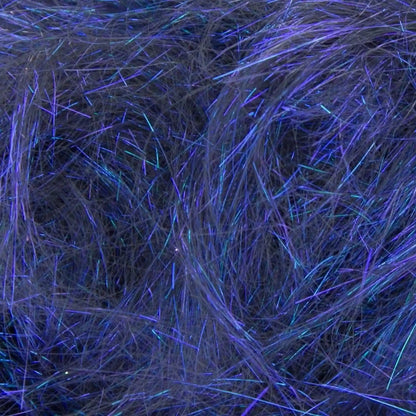 Close-up of Wisteria A20 Angelina fiber showing the iridescent strands