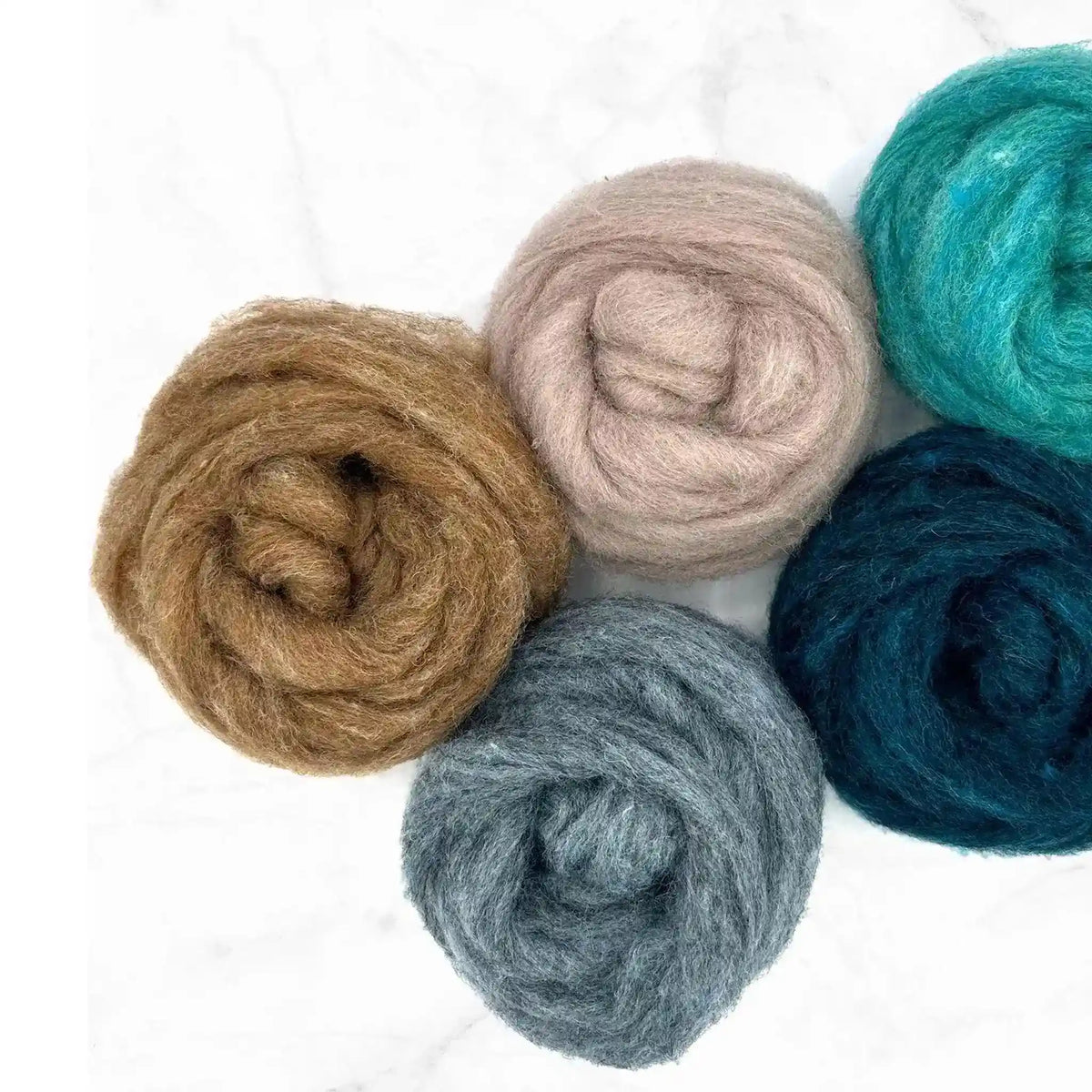 Paradise Fibers Carded Corrie Mixed Bag - Drift Collection