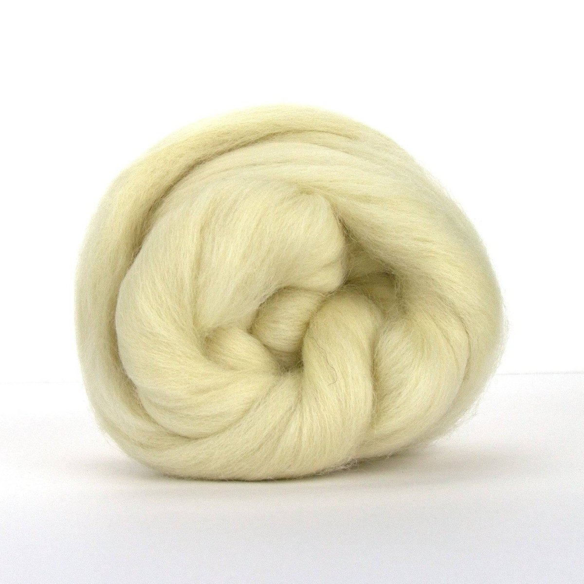Paradise Fibers Corriedale Top - Natural White - Paradise Fibers