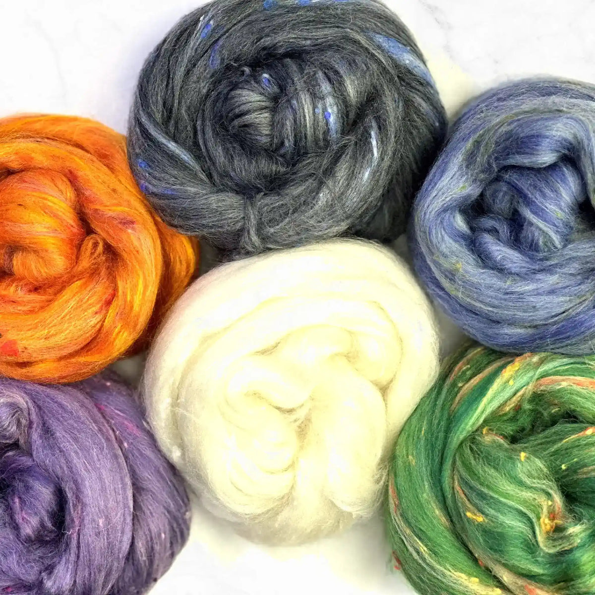 Paradise Fibers Folklore Merino & Bamboo Tweed Mixed Bag