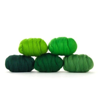 Paradise Fibers Mixed Merino Wool Bag - Grand Green - Paradise Fibers