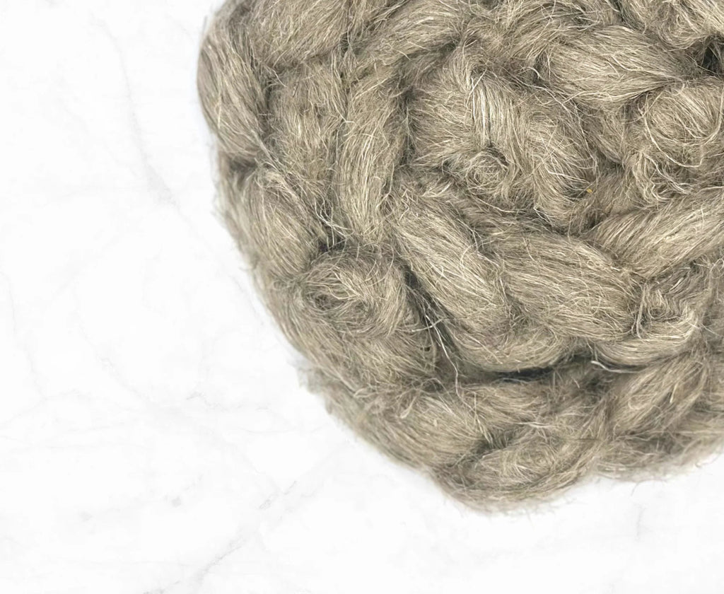 Paradise Fibers Natural Hemp Roving - Paradise Fibers