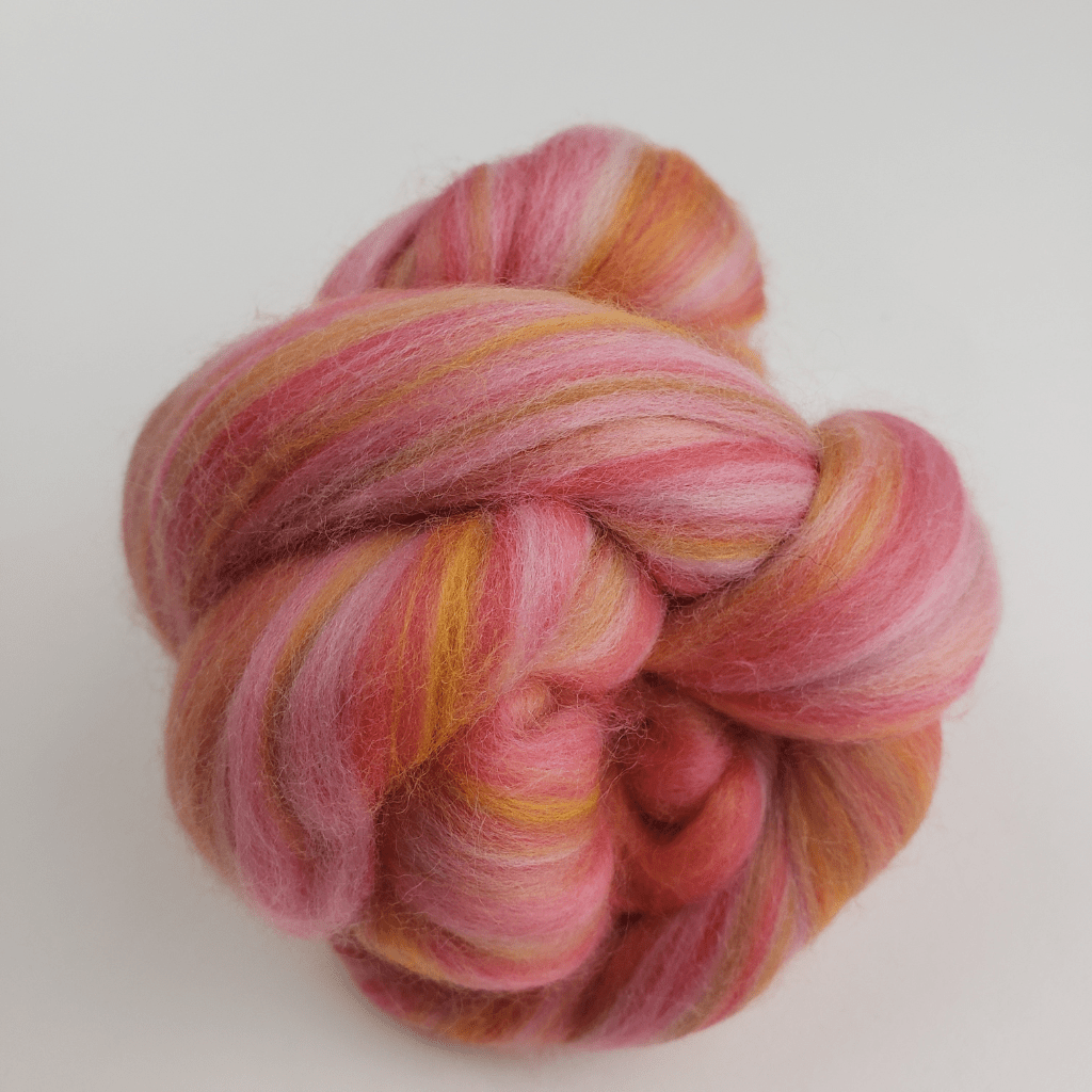 Paradise Fibers | Rosy Maple Moth Multi Colored Merino - Paradise Fibers